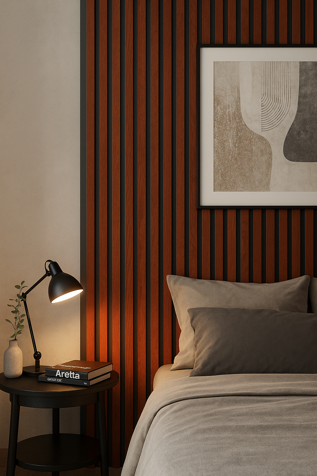 Cortinas dobles en sala elegante